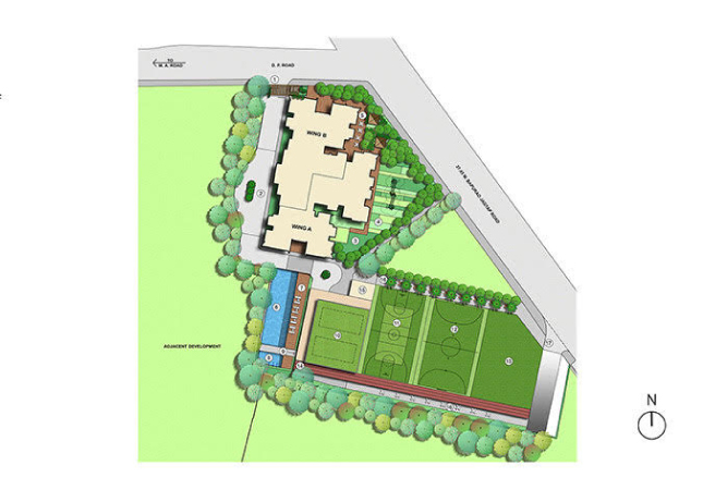 Lodha Solitaire Mahalaxmi  master plan